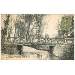 59 SOLESMES. Le Pont sur la Selle animé 1920