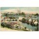 carte postale ancienne 50 SAINT-LO. Vue générale 1915