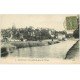 carte postale ancienne 50 SAINT-LO. Vue prise de l'Ecluse 1920