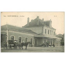 52 SAINT-DIZIER. La Gare 1917