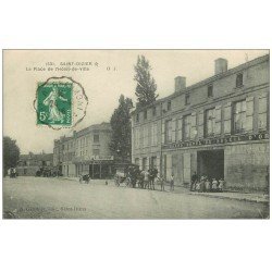 52 SAINT-DIZIER. Place Hôtel de Ville 1916. Grand Hôtel du Soleil d'Or