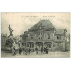 52 SAINT-DIZIER. Théâtre et Monument 1915