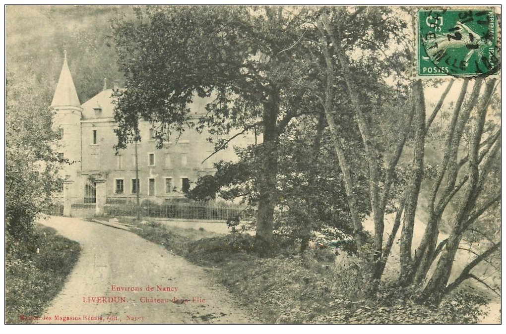 54 Liverdun. Château De La Flie 1912