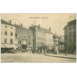 54 PONT-A-MOUSSON. Place Thiers 1914 Hôtel de la Poste