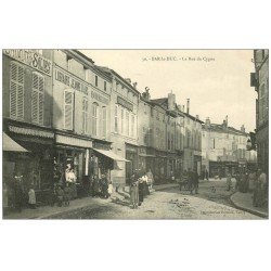 55 BAR-LE-DUC. La Rue du Cygne 1907 commerces