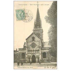 carte postale ancienne 55 LIGNY-EN-BARROIS. Eglise Notre-Dame 1916