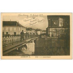 57 SARREBOURG SAARBURG. Blick Langestrasse 1919