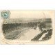 58 CLAMECY. Le Port en 1869 avec les derniers trains de bois 1904