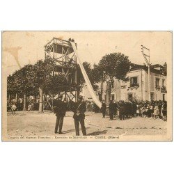 58 COSNE-SUR-LOIRE. Exercices de Sauvetage. Congrès des Sapeurs Pompiers 1938