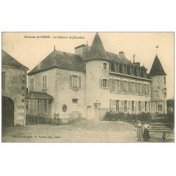 58 COSNE-SUR-LOIRE. Le Château de Jérusalem 1912 animé