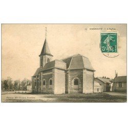 carte postale ancienne 58 GUERIGNY. L'Eglise 1909