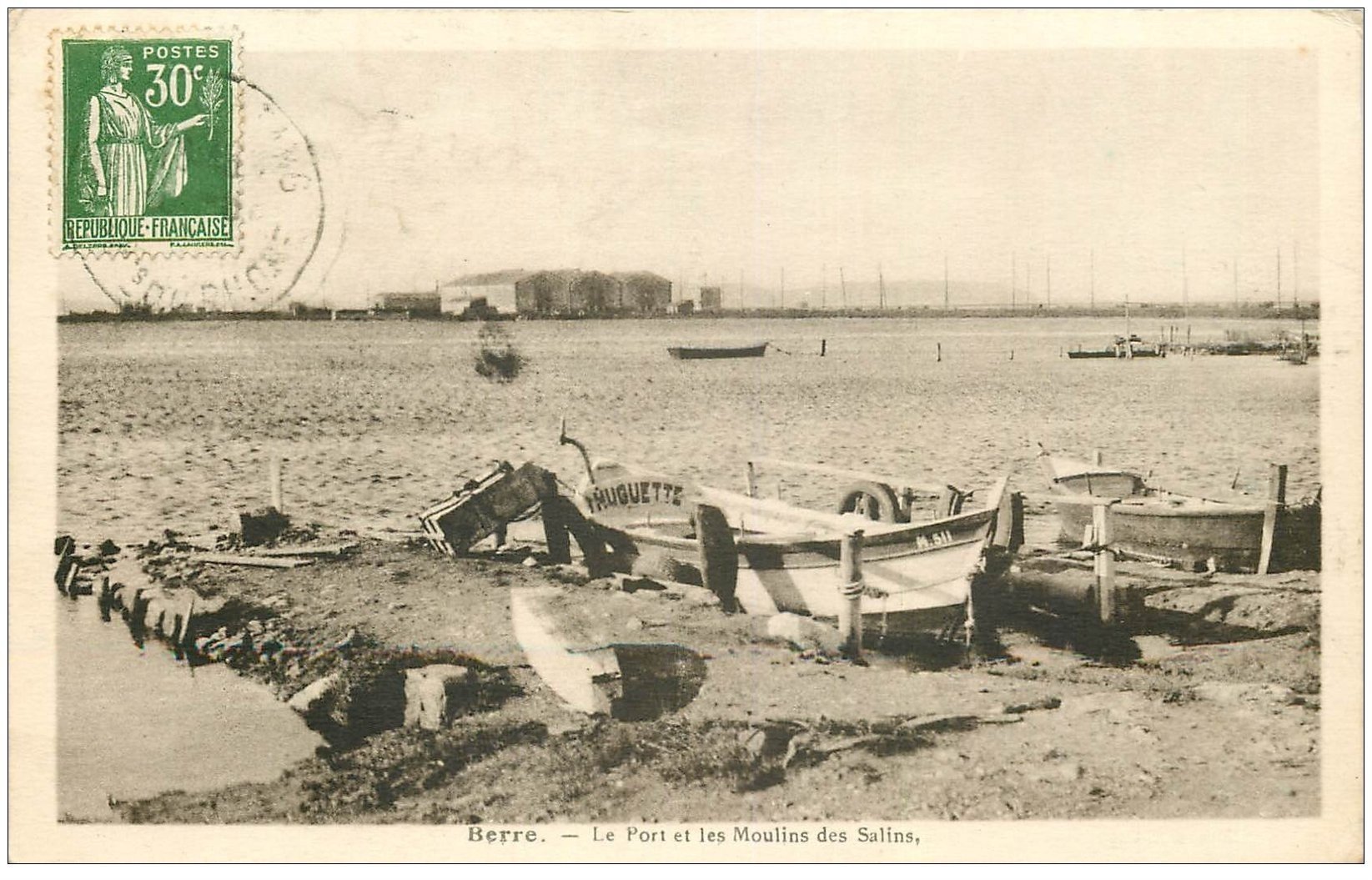 13 Berre L Etang Le Port Et Les Moulins Des Salins