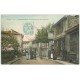 69 CHARBONNIERES-LES-BAINS. La Grande Rue des Eaux 1905 Epicerie Charcuterie Paday et Cartes Postales