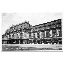 carte postale ancienne 69 LYON. La Gare 1945