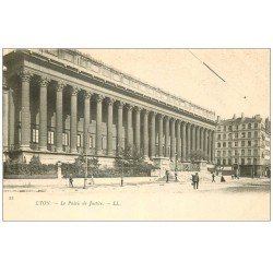 carte postale ancienne 69 LYON. Palais de Justice