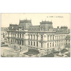 carte postale ancienne 69 LYON. Préfecture 1906