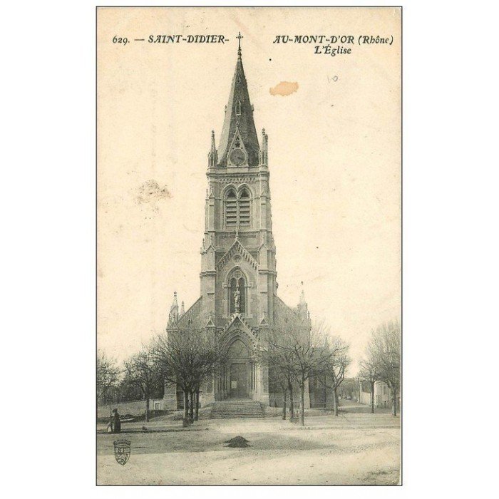 69 SAINT-DIDIER-AU-MONT-D'OR. L'Eglise 1907