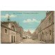 carte postale ancienne 72 LOUE. Salle des Fêtes Rue Houdebert Hôtel de France