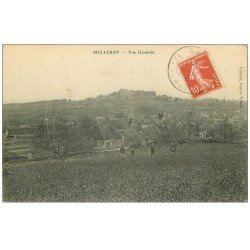 carte postale ancienne 72 MELLERAY. Enfants dans les Prés 1914