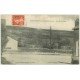 carte postale ancienne 72 SAINT-DENIS-D'ORQUES. Vue des Rochers 1917. Pli coin droit