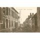 carte postale ancienne 78 LA FALAISE. Rue Principale cycliste