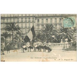 carte postale ancienne 83 TOULON. Les Tambourinaires 1905