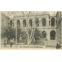 carte postale ancienne 83 TOULON. Musée Bibliothèque