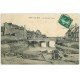 14 ISIGNY-SUR-MER. Le Pont sur l'Aure 1910