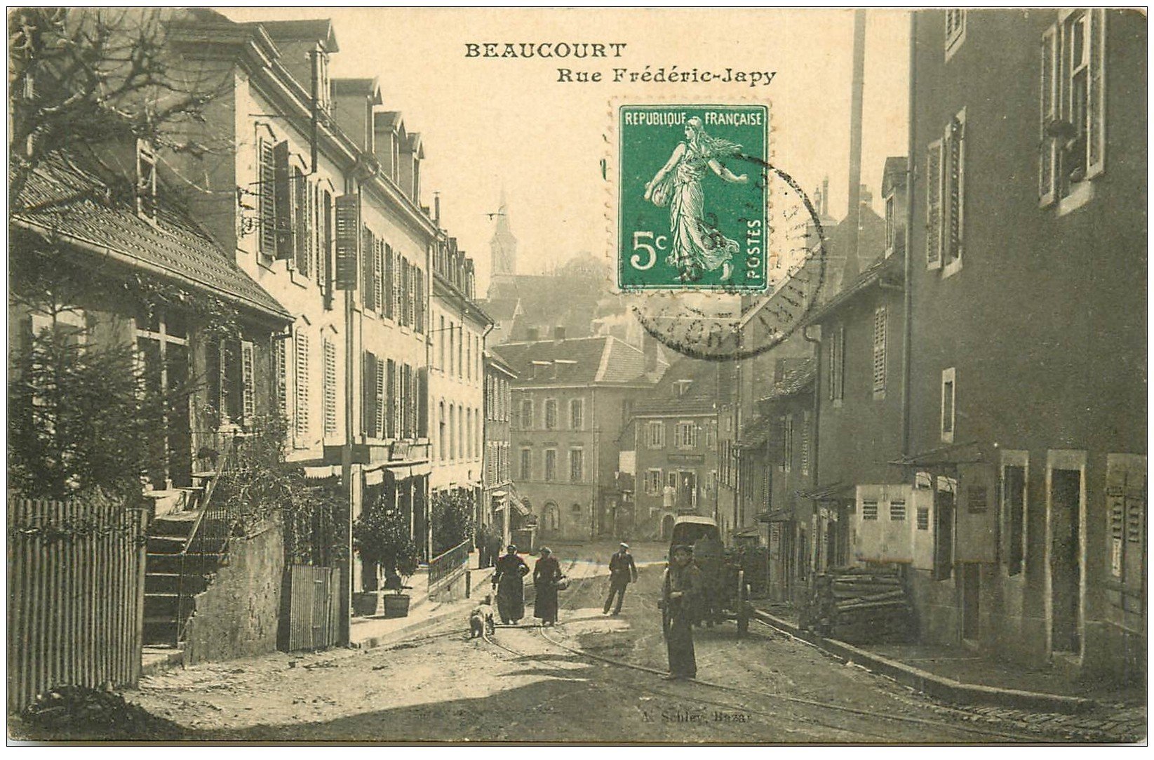 90 Beaucourt Rue Frédéric Japy 1912 