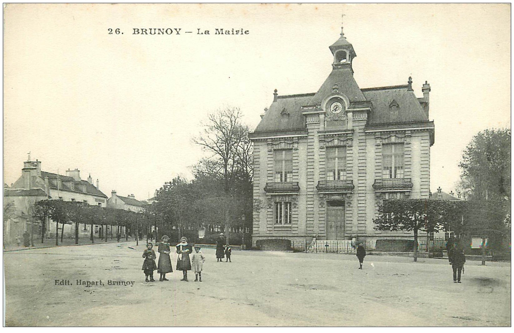 K. 91 BRUNOY. La Mairie 1913