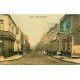 62 LENS. Ecoliers Rue Gambetta avec Tapissier Décorateur. Carte toilée