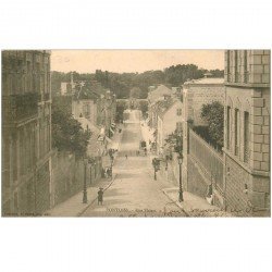 carte postale ancienne 95 PONTOISE. La Rue Thiers 1903