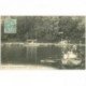 carte postale ancienne 94 LA VARENNE CHENNEVIERES. Canotiers vers l'Ile d'Amour 1906