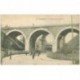 carte postale ancienne 92 PUTEAUX. Le Pont des 5 arches 1904