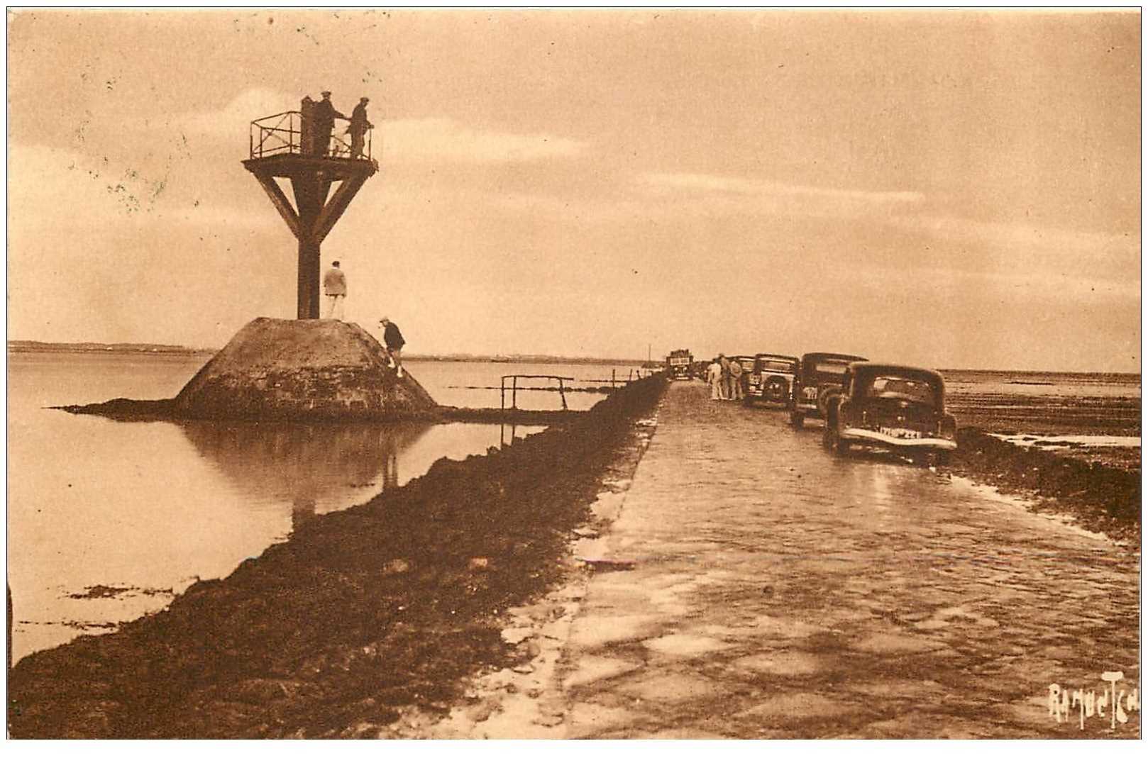 85 Ile De Noirmoutier Voitures Anciennes Sur Le Gois