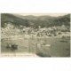 carte postale ancienne MONACO. Chteau du Prince et Condamine 1904