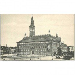 carte postale ancienne DANEMARK. Raadhuset Robenhavn