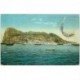 carte postale ancienne GIBRALTAR. Rock from the Bay 1912. Timbre manquant