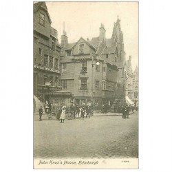 carte postale ancienne IRLANDE. Edinburgh John Knox's House