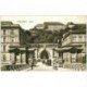 carte postale ancienne HONGRIE. Budapest. Alagut voitures anciennes vers le Tunnel