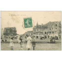 carte postale ancienne 14 VILLERS-SUR-MER. Jeu de Croquet 1911