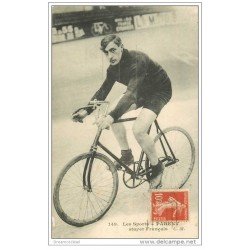 Sports Cyclisme et vélo. PARENT vers 1912. Stayer Français Champion du Monde