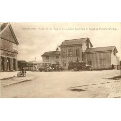 59 GRAVELINES. La Gare et les Autobus desservant le Grand et le Petit Fort Philippe