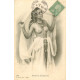 WW ALGERIE. Femme du Sud-Algérien aux seins nus 1907