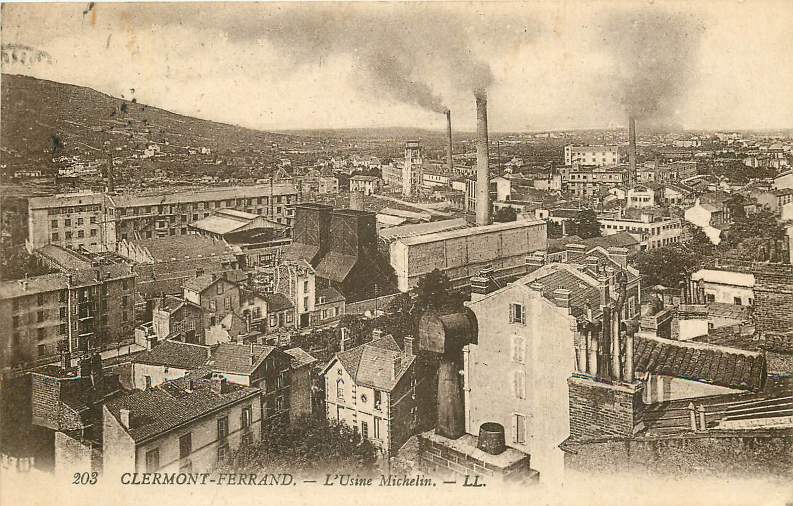 63 Clermont Ferrand Usine Michelin 1924 4543