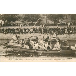 69 LA MULATIERE. Passe de Joutes entre champions Bonnefond et Veaux 1919