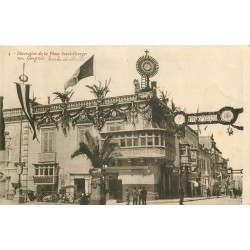 MALTE MALTA. Décoration de la Place Saint-Georges au Congrès Eugénie 1913