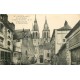 2 x cpa 41 BLOIS. Degrés rue Saint-Laumer et Eglise rue du Sermon 1927