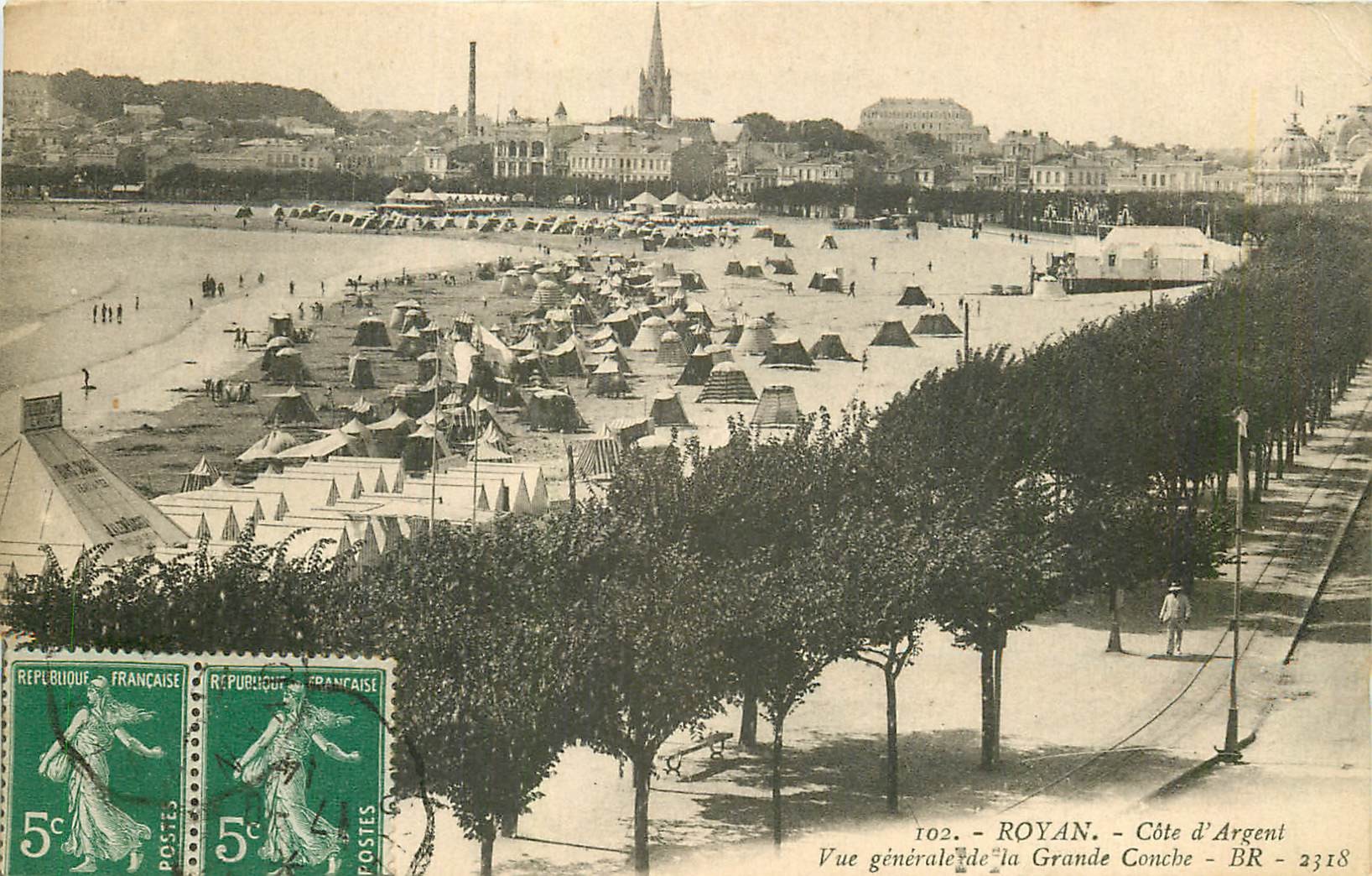 17 ROYAN. La Grande Conche 1914