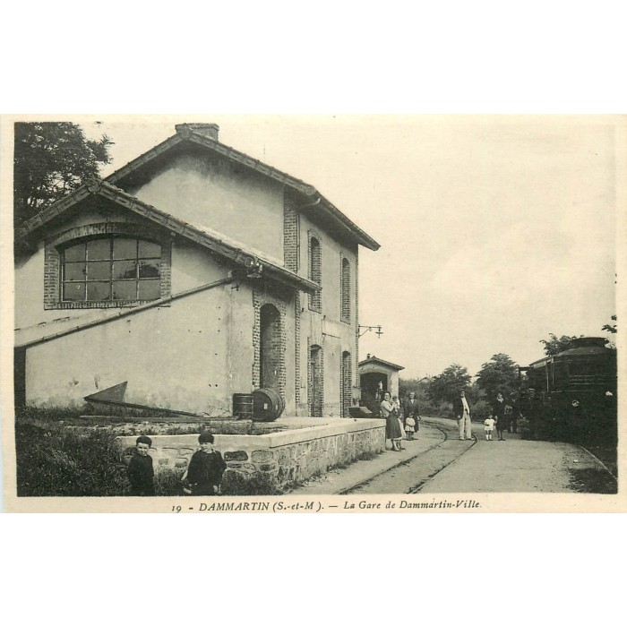 Dammartin Train En Gare De Dammartin Ville